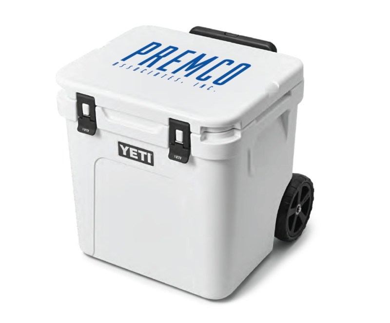 YETI Customized Roadie 48 Wheeled Cooler 1 YETI Customized Roadie 48 Wheeled Cooler 1