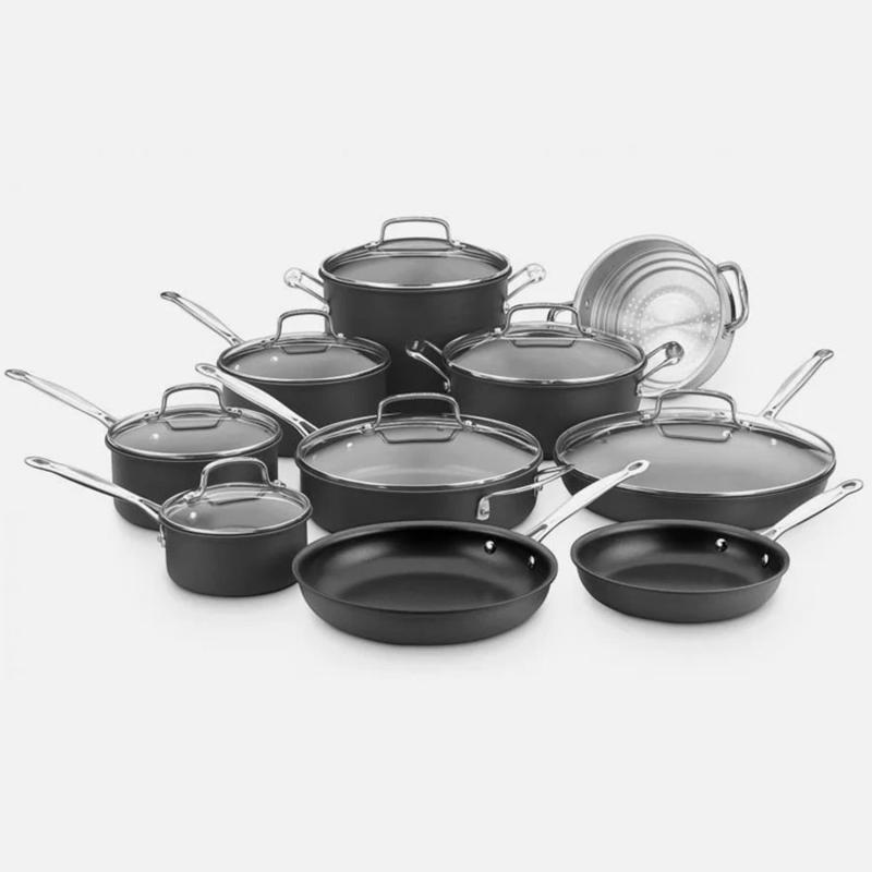 Cuisinart Chef%27s Classic 17 Piece Non-Stick Cookware Set 2 Cuisinart Chef%27s Classic 17 Piece Non-Stick Cookware Set 2