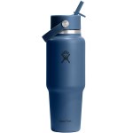 Hydro Flask 32 oz. Wide Mouth Travel Bottle w/Flex Straw Cap 2 Hydro Flask 32 oz. Wide Mouth Travel Bottle w/Flex Straw Cap 2