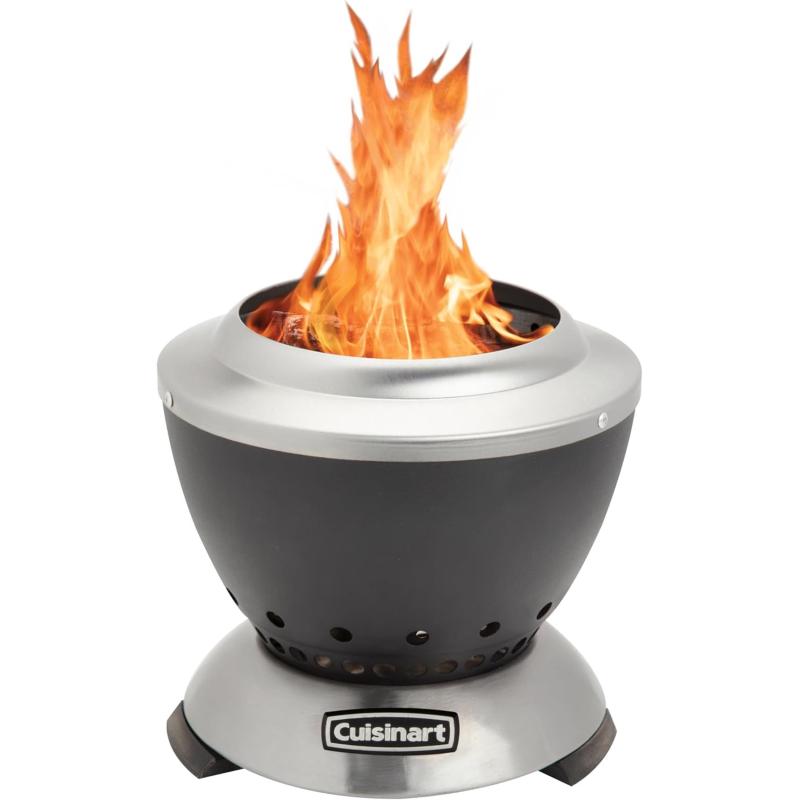 Cuisinart 7.5 Cleanburn Smokeless Table Top Fire Pit 2 Cuisinart 7.5 Cleanburn Smokeless Table Top Fire Pit 2