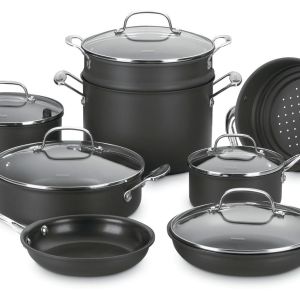 Cuisinart Chef%27s Classic 14 Piece Non-Stick Cookware Set 2 Cuisinart Chef%27s Classic 14 Piece Non-Stick Cookware Set 2