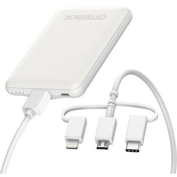 Otterbox Mobile Charging Kit / Standard / 5,000 mAh - White 2 Otterbox Mobile Charging Kit / Standard / 5,000 mAh - White 2
