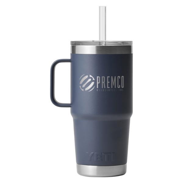 YETI Customized Rambler 25 oz. Mug w/ Straw Lid 1