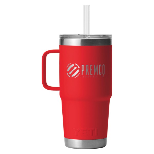 YETI Customized Rambler 25 oz. Mug w/ Straw Lid 1