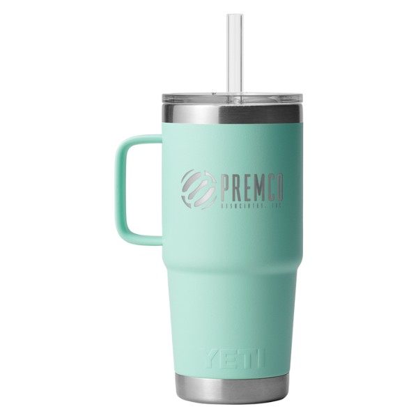 YETI Customized Rambler 25 oz. Mug w/ Straw Lid 1 YETI Customized Rambler 25 oz. Mug w/ Straw Lid 1