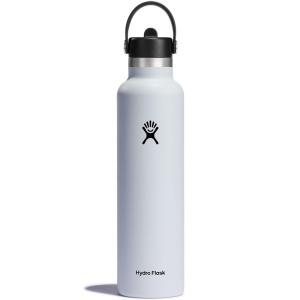 Hydro Flask 24 oz. Standard Mouth Bottle w/Flex Straw Cap 2 Hydro Flask 24 oz. Standard Mouth Bottle w/Flex Straw Cap 2