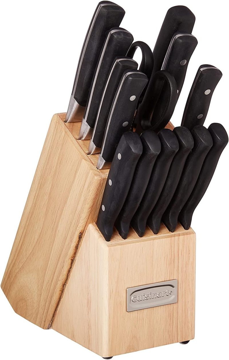 Cuisinart 15pc Triple Rivet Cutlery Block Set 2 Cuisinart 15pc Triple Rivet Cutlery Block Set 2