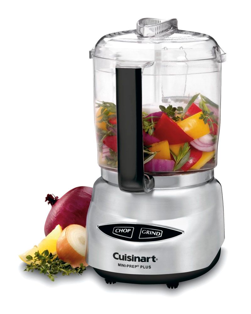 Cuisinart 4-Cup Mini Prep Plus Processor w/Brushed Stainless Finish 2 Cuisinart 4-Cup Mini Prep Plus Processor w/Brushed Stainless Finish 2