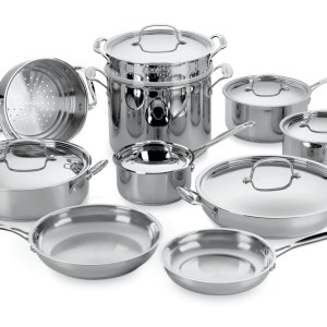 Cuisinart Chef%27s Classic 17 Piece Stainless Cookware Set 2 Cuisinart Chef%27s Classic 17 Piece Stainless Cookware Set 2
