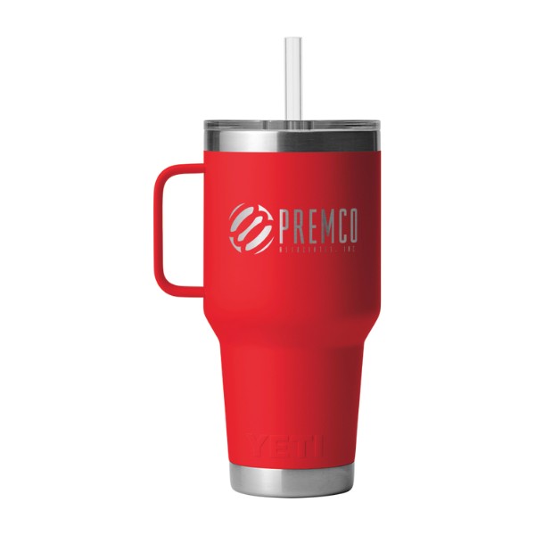 YETI Customized Rambler 35 oz. Mug w/ Straw Lid 1