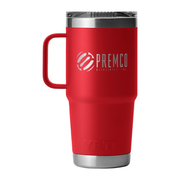 YETI Customized Rambler 20 oz. Travel Mug w/Stronghold Lid 1