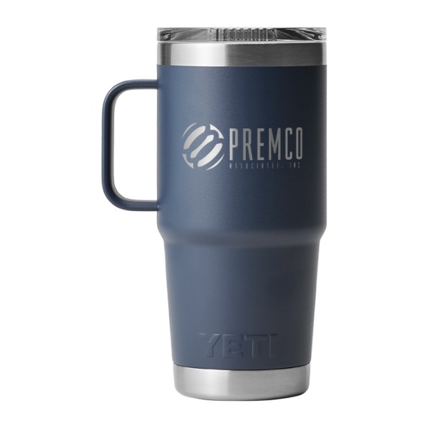 YETI Customized Rambler 20 oz. Travel Mug w/Stronghold Lid 1