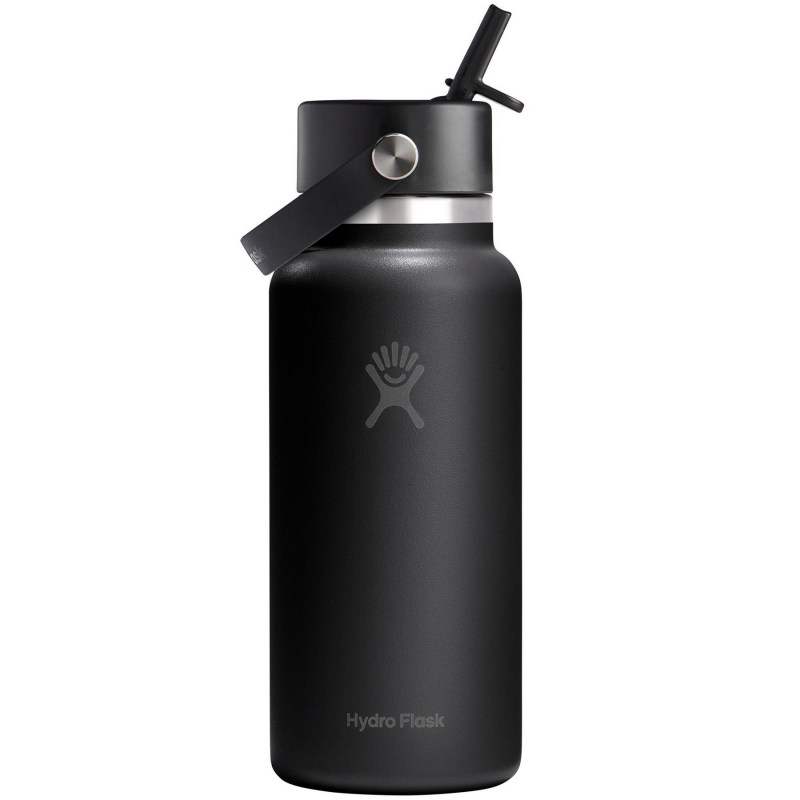 Hydro Flask 32 oz. Wide Mouth Bottle w/Flex Straw Cap 2 Hydro Flask 32 oz. Wide Mouth Bottle w/Flex Straw Cap 2