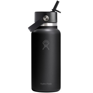 Hydro Flask 32 oz. Wide Mouth Bottle w/Flex Straw Cap 2 Hydro Flask 32 oz. Wide Mouth Bottle w/Flex Straw Cap 2