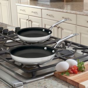 Cuisinart Chef%27s Classic Non-Stick Skillet Set 2 Cuisinart Chef%27s Classic Non-Stick Skillet Set 2