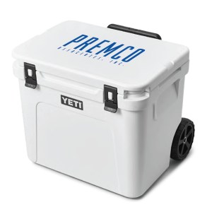 YETI Customized Roadie 60 Wheeled Cooler 1 YETI Customized Roadie 60 Wheeled Cooler 1