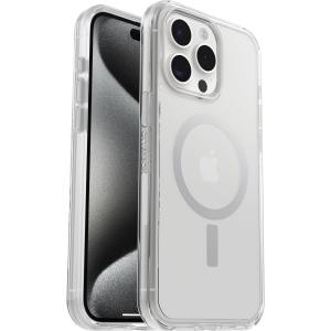 Otterbox Symmetry Series Clear Apple iPhone 15 Pro Max Case for MagSafe 2 Otterbox Symmetry Series Clear Apple iPhone 15 Pro Max Case for MagSafe 2
