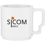 13 oz Quarry Glossy Stackable Ceramic Mug 1 13 oz Quarry Glossy Stackable Ceramic Mug 1