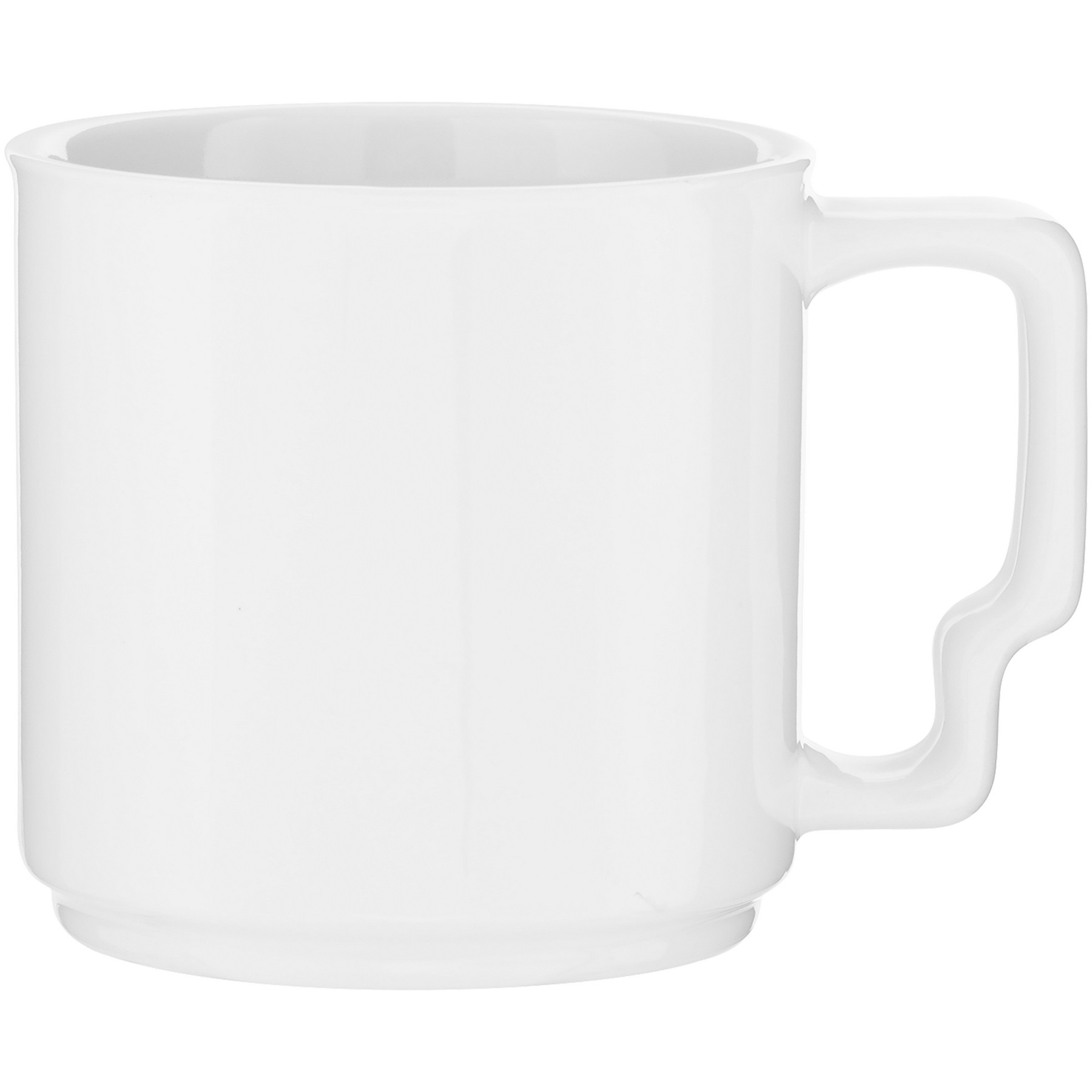 13 oz Quarry Glossy Stackable Ceramic Mug 1