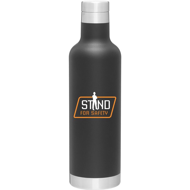 25 oz h2go Noir Copper Insulated Double-Wall Water Bottle 1 25 oz h2go Noir Copper Insulated Double-Wall Water Bottle 1