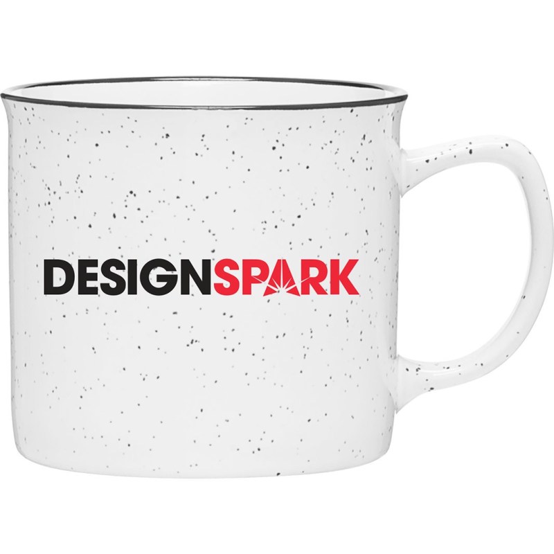 12 oz Cambria Glossy Speckled Ceramic Mug 1 12 oz Cambria Glossy Speckled Ceramic Mug 1