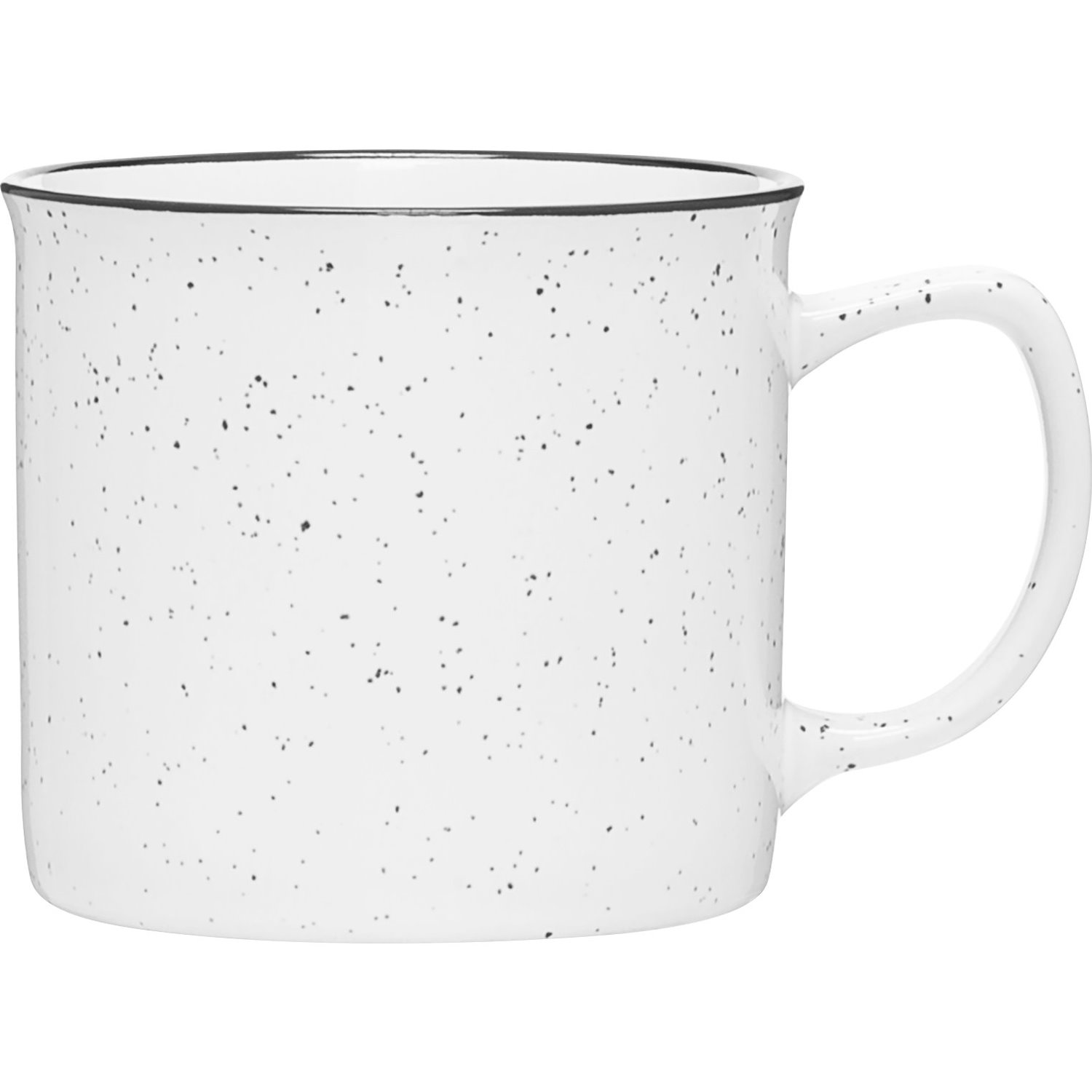 12 oz Cambria Glossy Speckled Ceramic Mug 1