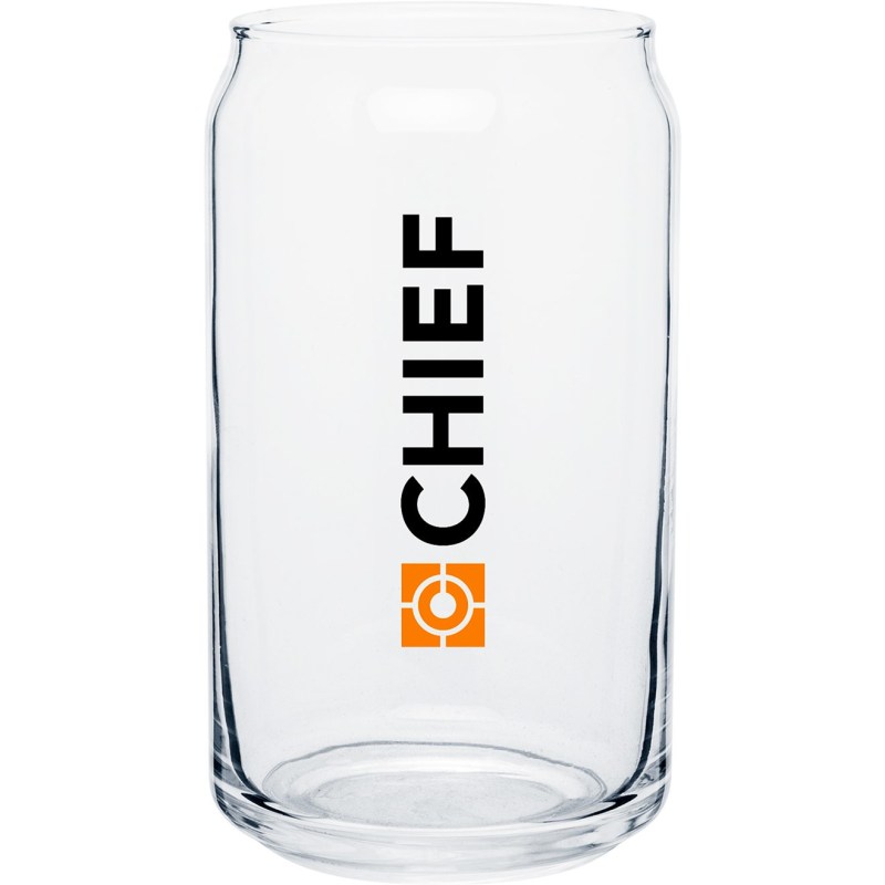 16 oz Plain Soda Can Glass 1 16 oz Plain Soda Can Glass 1