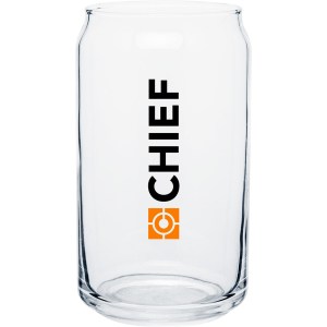 16 oz Plain Soda Can Glass 1 16 oz Plain Soda Can Glass 1