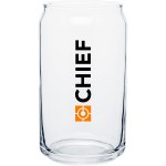 16 oz Plain Soda Can Glass 1 16 oz Plain Soda Can Glass 1