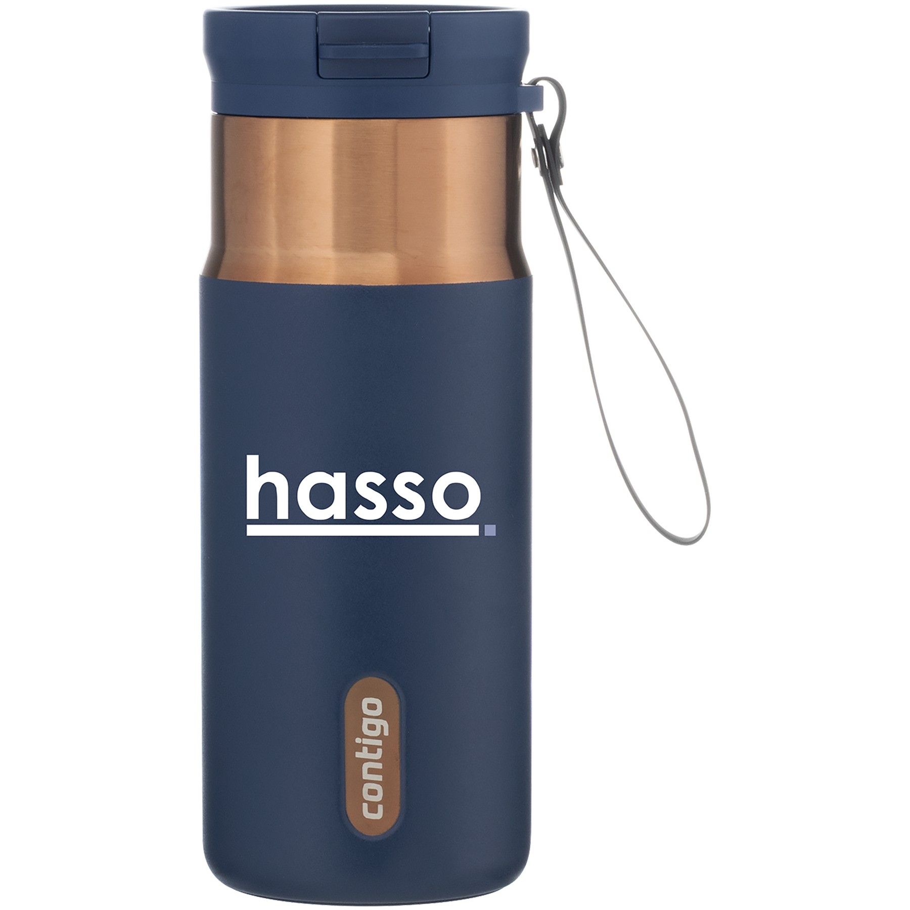 16 oz Contigo SnapSeal Double-Wall Stainless Steel Travel Tumbler 1