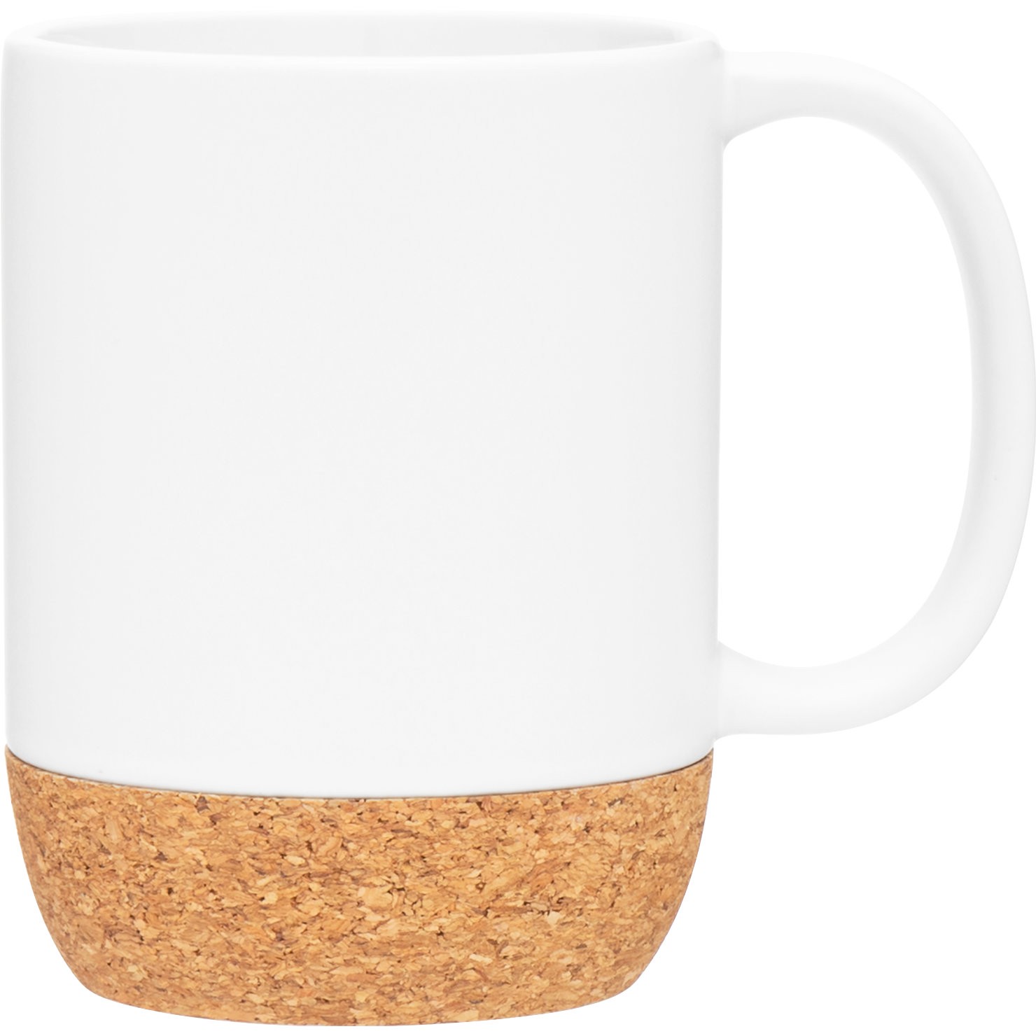 13 oz Beck Two-Tone Cork Base Ceramic Mug 1