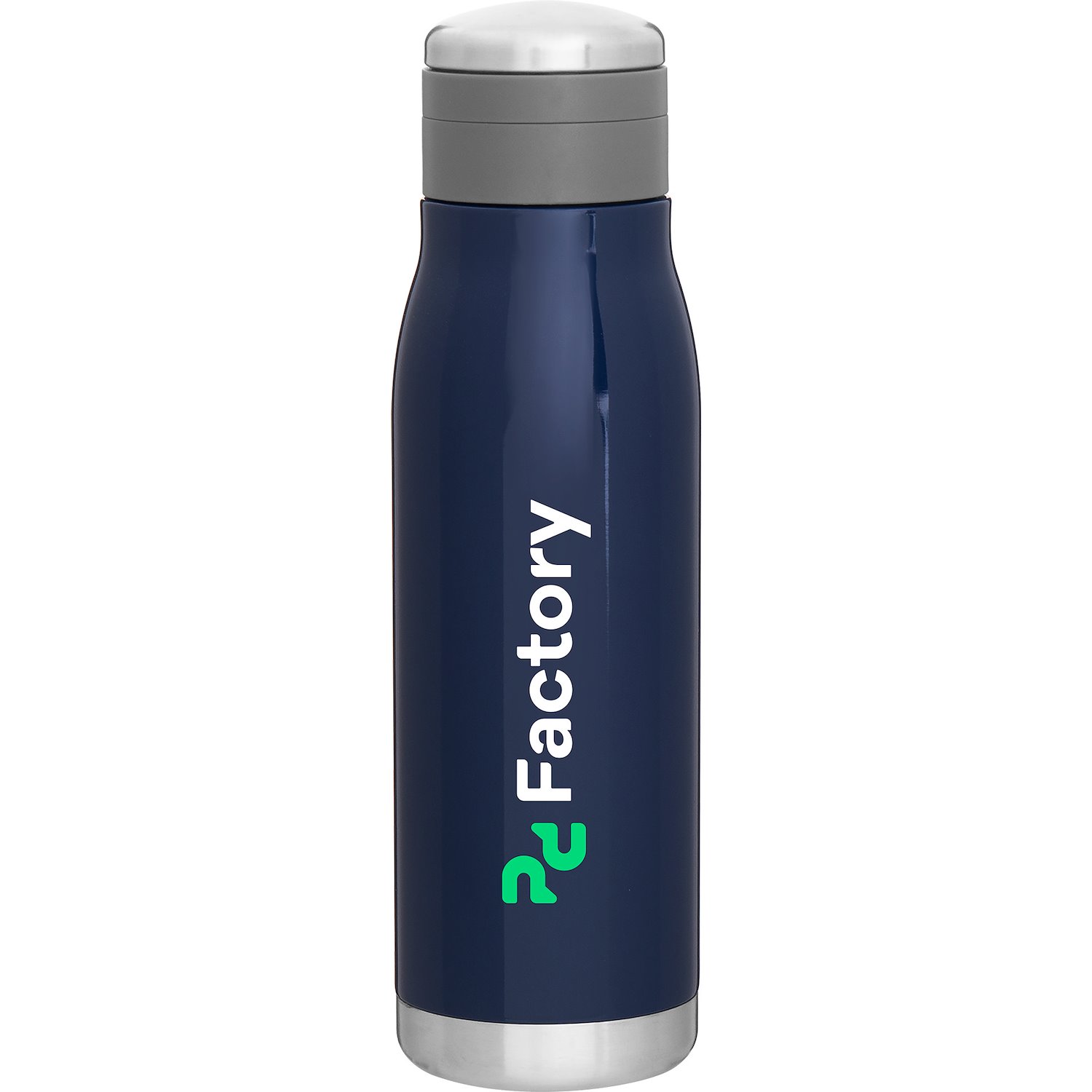 25 oz h2go Lumos Glossy Copper Insulated Water Bottle 1