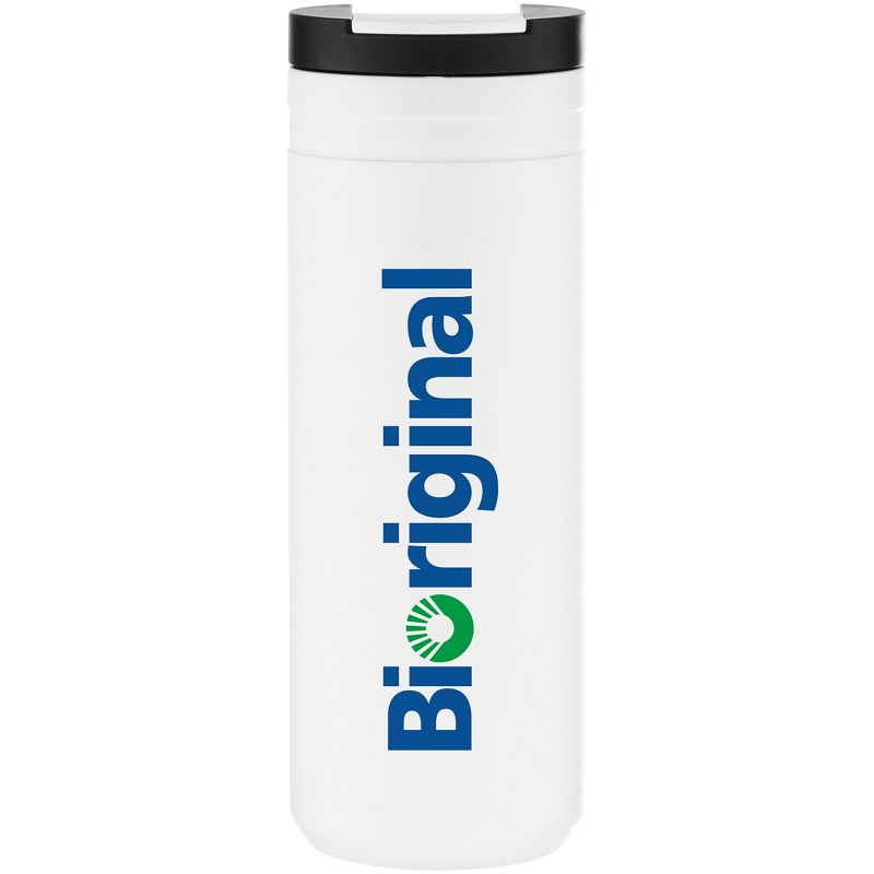 16 oz Davin Matte Double-Wall Stainless Steel Coffee Travel Tumbler 1 16 oz Davin Matte Double-Wall Stainless Steel Coffee Travel Tumbler 1