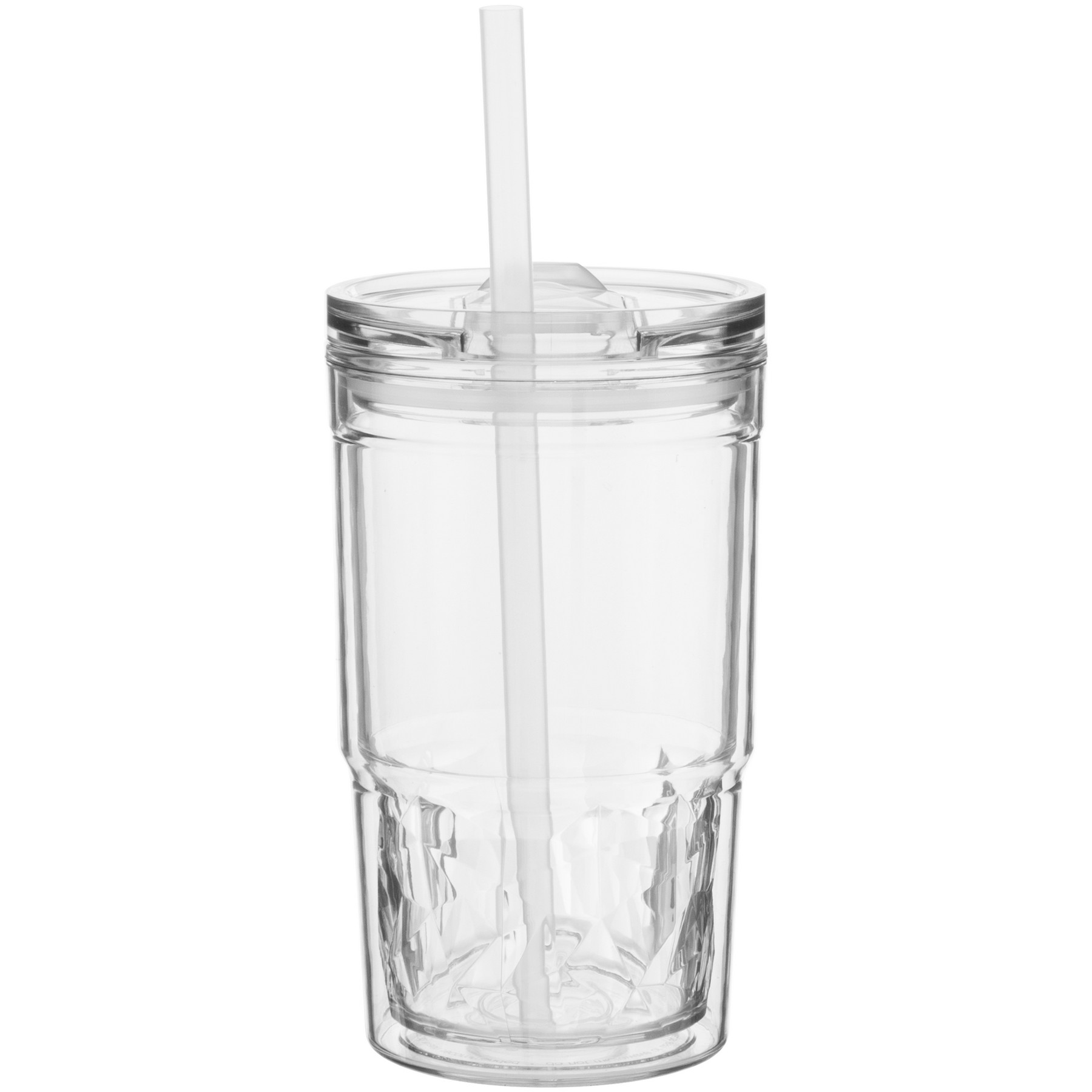16 oz Clarity Double-Wall Travel Tumbler 1