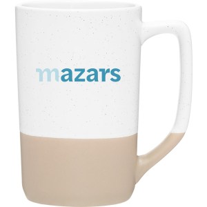 17 oz Damon Two-Tone Speckled Ceramic Mug 1 17 oz Damon Two-Tone Speckled Ceramic Mug 1