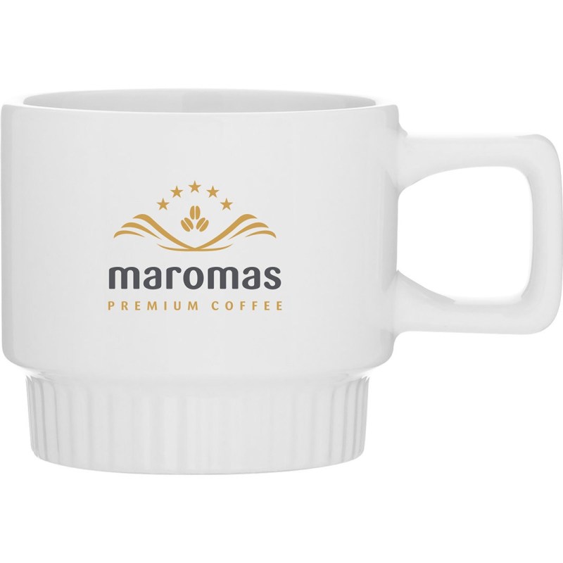 11 oz Loft Glossy Stackable Ceramic Mug 1 11 oz Loft Glossy Stackable Ceramic Mug 1