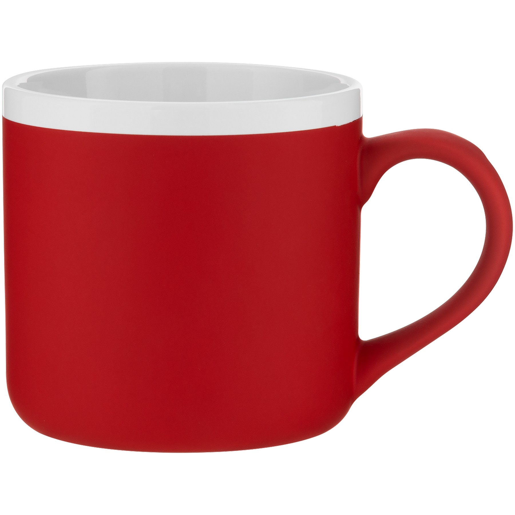 12 oz Elara Glossy Soft-Touch Ceramic Mug 1