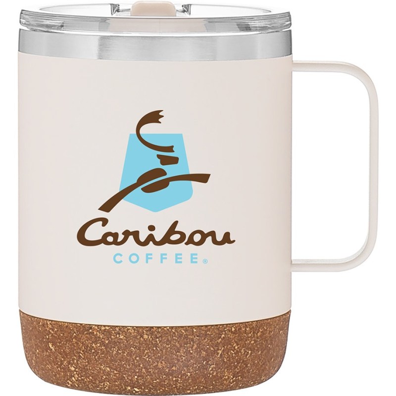 12 oz Explorer Copper Insulated Double-Wall Cork Base Travel Mug 1 12 oz Explorer Copper Insulated Double-Wall Cork Base Travel Mug 1