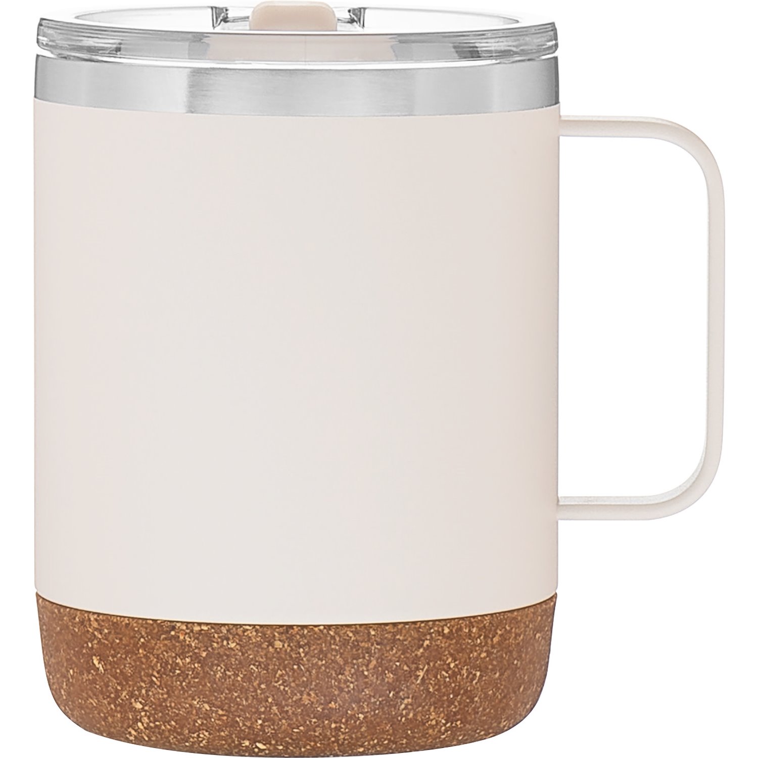 12 oz Explorer Copper Insulated Double-Wall Cork Base Travel Mug 1
