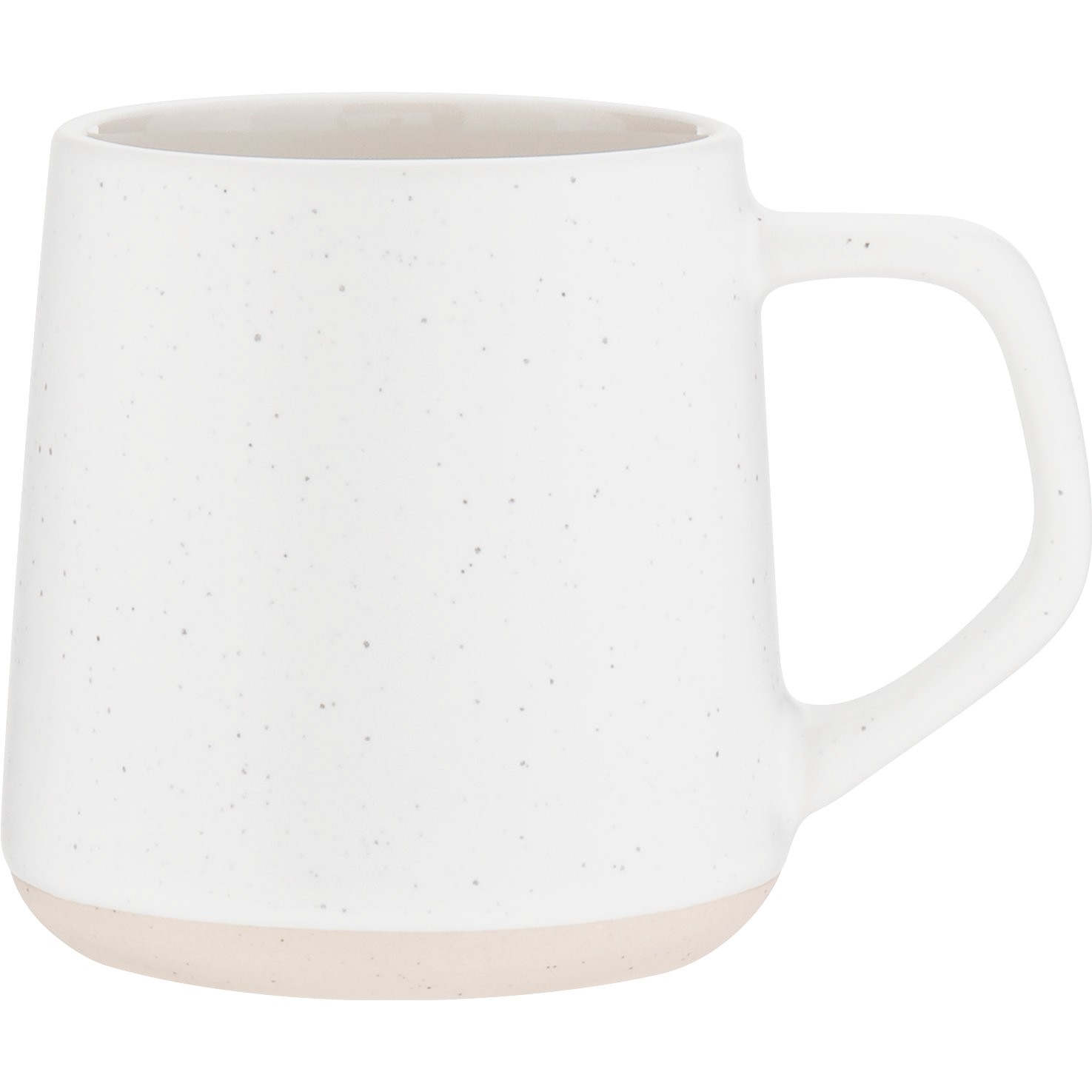 12 oz Woden Two-Tone Speckled Ceramic Mug 1