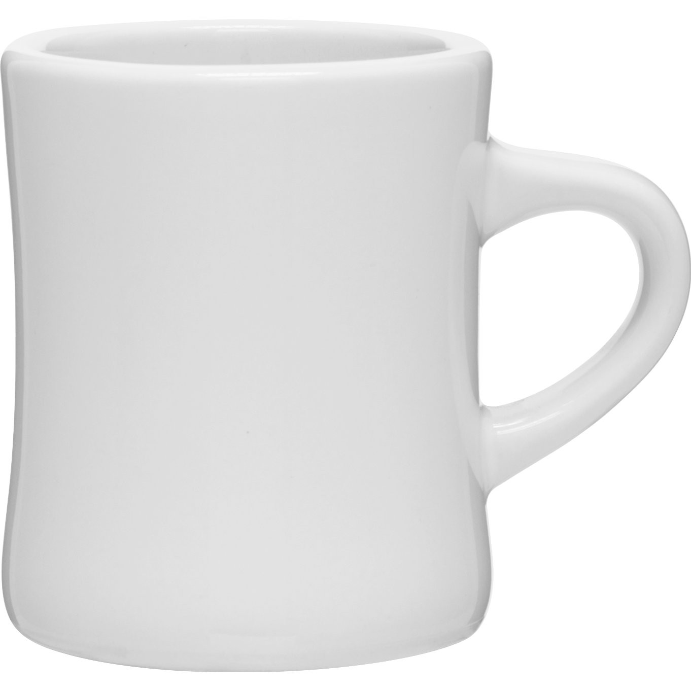 10 oz Diner Glossy Ceramic Mug 1