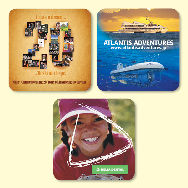 Vynex® Heavy Duty 4"x4"x1/16" Hard Surface Drink Coaster 1 Vynex® Heavy Duty 4"x4"x1/16" Hard Surface Drink Coaster 1