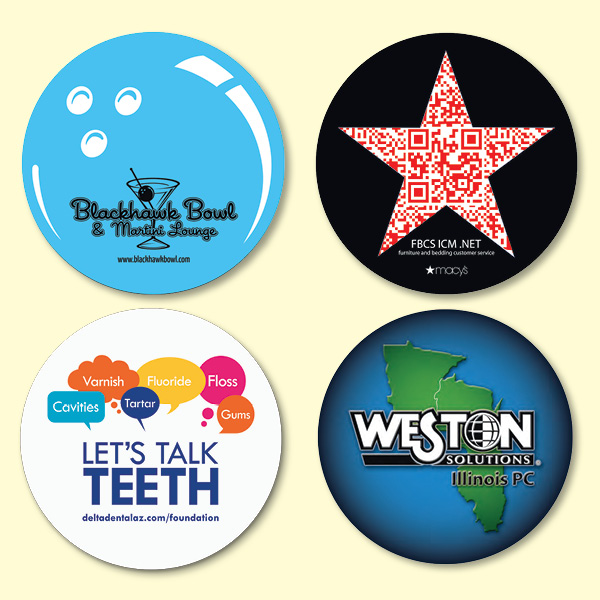 Vynex® Heavy Duty 3.6"Round x1/8" Drink Coaster 1 Vynex® Heavy Duty 3.6"Round x1/8" Drink Coaster 1