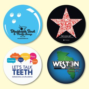 Vynex® Heavy Duty 3.6"Round x1/8" Drink Coaster 1 Vynex® Heavy Duty 3.6"Round x1/8" Drink Coaster 1