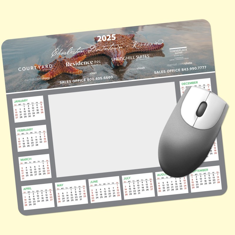 Frame-It Flex® Heavy Duty 8"x9.5"x1/8" Calendar Mouse Pad 1 Frame-It Flex® Heavy Duty 8"x9.5"x1/8" Calendar Mouse Pad 1