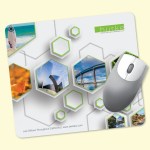 Vynex® Heavy Duty 7"x8"x1/16" Hard Surface Mouse Pad 1 Vynex® Heavy Duty 7"x8"x1/16" Hard Surface Mouse Pad 1