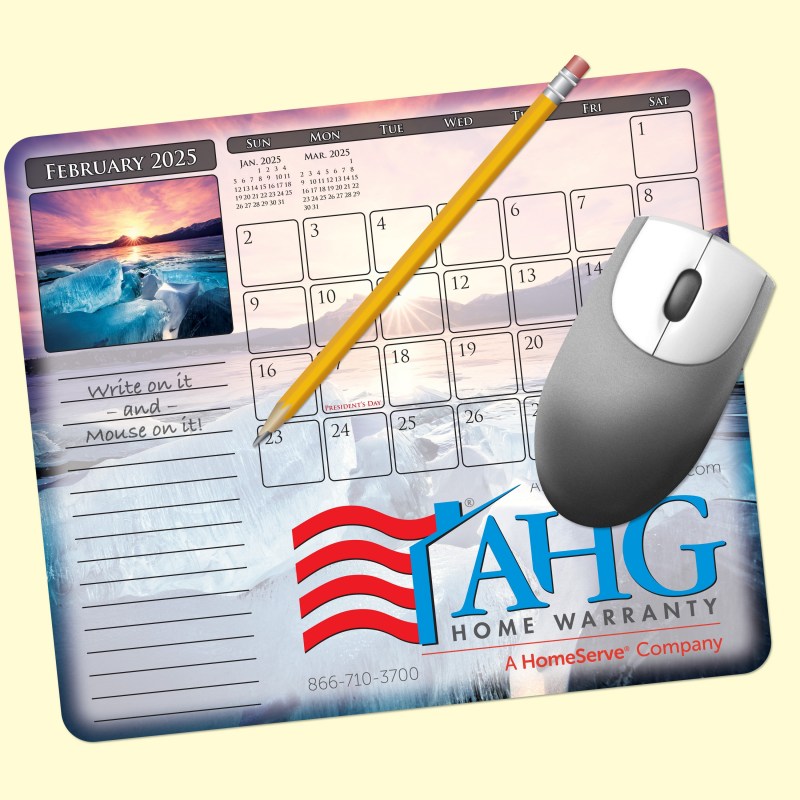 MousePaper® Calendar 24 Month 7.25"x8.5"x.015" Mouse Pad 1 MousePaper® Calendar 24 Month 7.25"x8.5"x.015" Mouse Pad 1