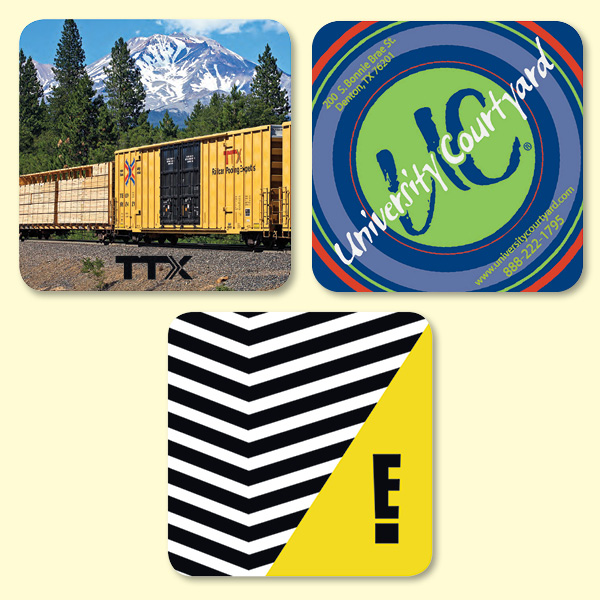 Vynex® DuraTec® 4"x4"x1/16" Hard Surface Drink Coaster 1 Vynex® DuraTec® 4"x4"x1/16" Hard Surface Drink Coaster 1