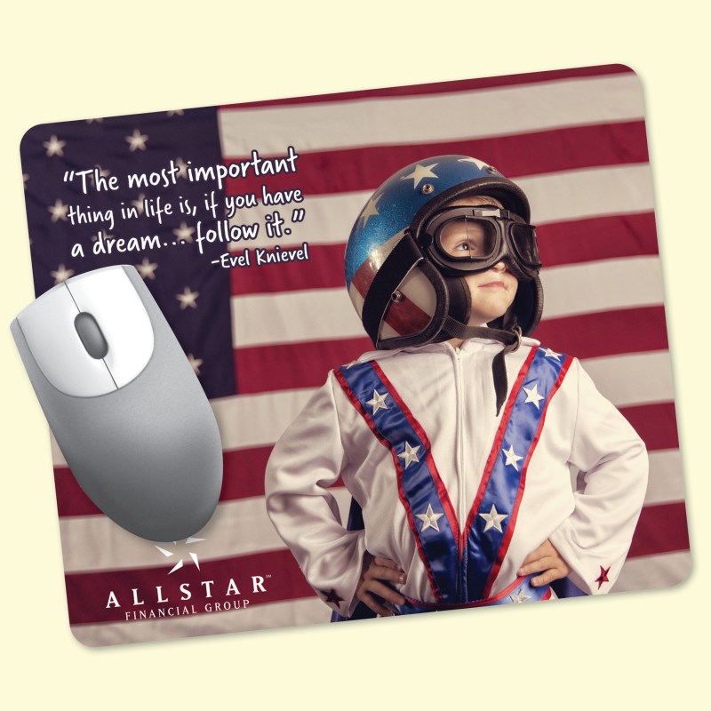 Vynex® Heavy Duty 8"x9.5"x1/8" Hard Surface Mouse Pad 1 Vynex® Heavy Duty 8"x9.5"x1/8" Hard Surface Mouse Pad 1