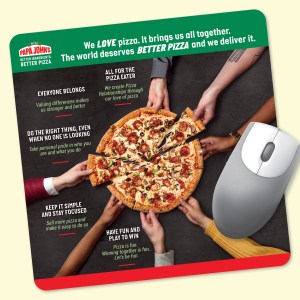 Vynex® DuraTec® 8" Square x1/16" Hard Surface Mouse Pad 1 Vynex® DuraTec® 8" Square x1/16" Hard Surface Mouse Pad 1